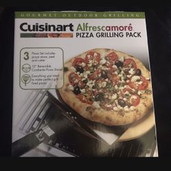 Cuisinart Alfrescamore Pizza Grilling Pack New Never Used