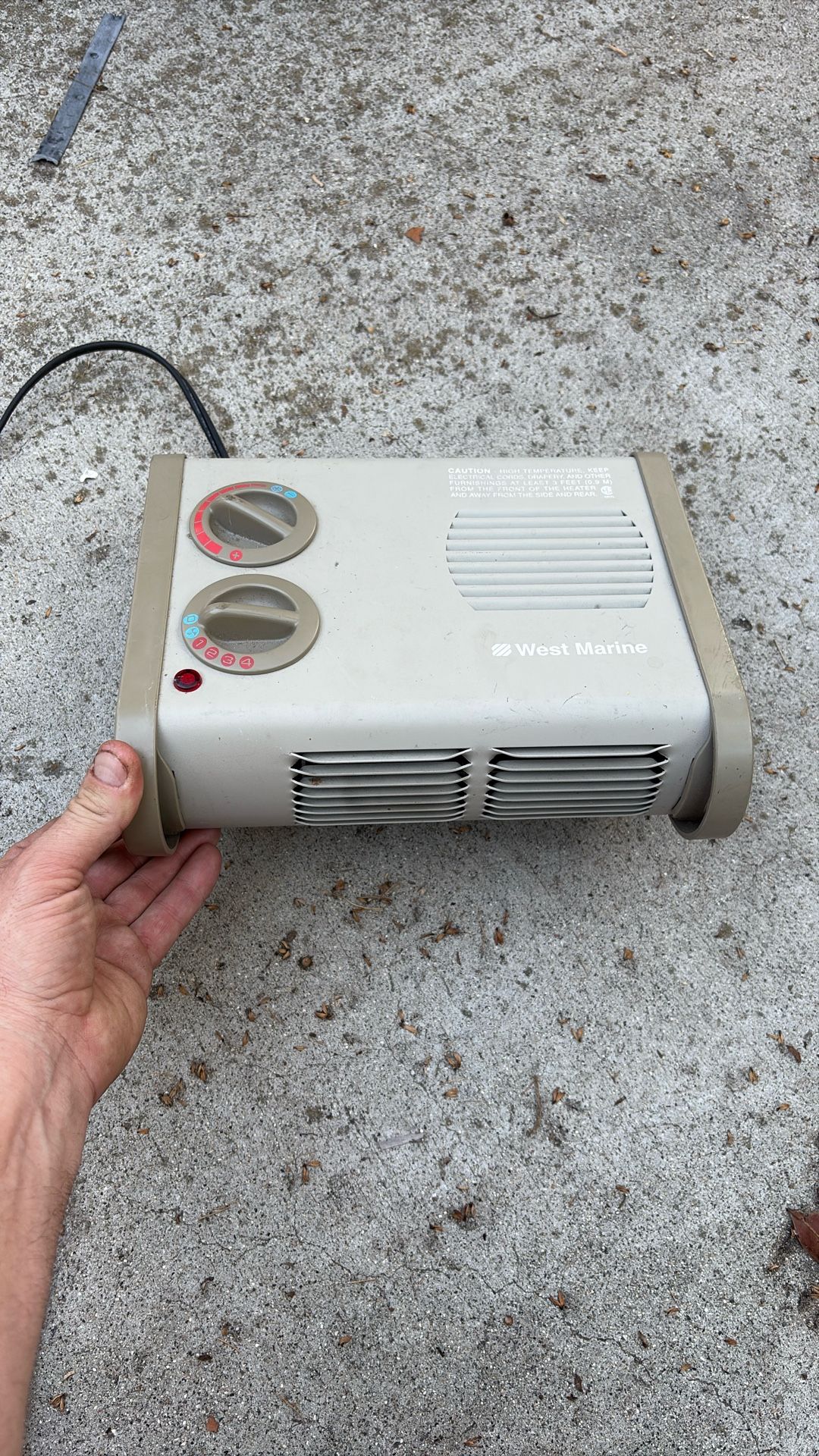 Boat Heater, West marine