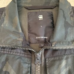G Star Camouflage Jacket Men’s Large