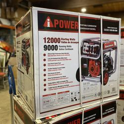 9000-Watt Portable Generator (Auburn Store)