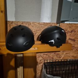 2 Bicycle Helmets Bike