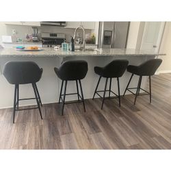 Early Black Friday Sale - 2 Grey Counter Height 24” Bar Height 30” Chairs Stools
