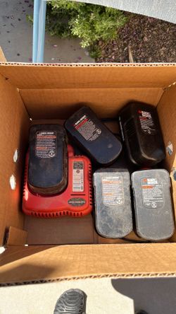 black & decker rechargeable batteries
