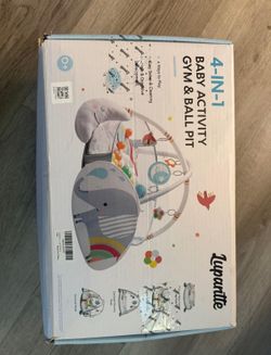 BABY ACTIVITY GYM & BALL PIT