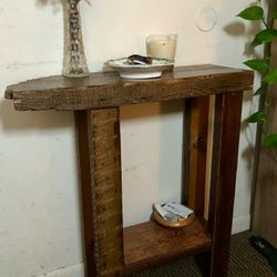 Red Oak Entry Table