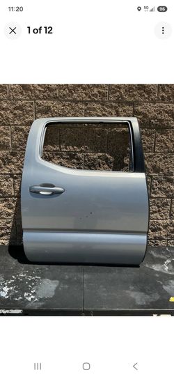 2016 2017 2018 2019 2020 2021 2022 2023 TOYOTA TACOMA REAR RIGHT DOOR OEM USED