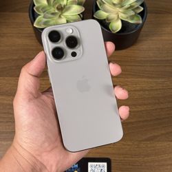 iPhone 15 Pro 256Gb Natural 🩶 Unlocked
