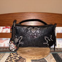 Ed Hardy Black Shoulder/Crossbody
