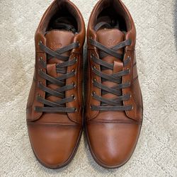 Men’s Casual Oxford Sneakers (brown) Size 9.5