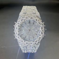 Moissanite Automatic Ss Watch 