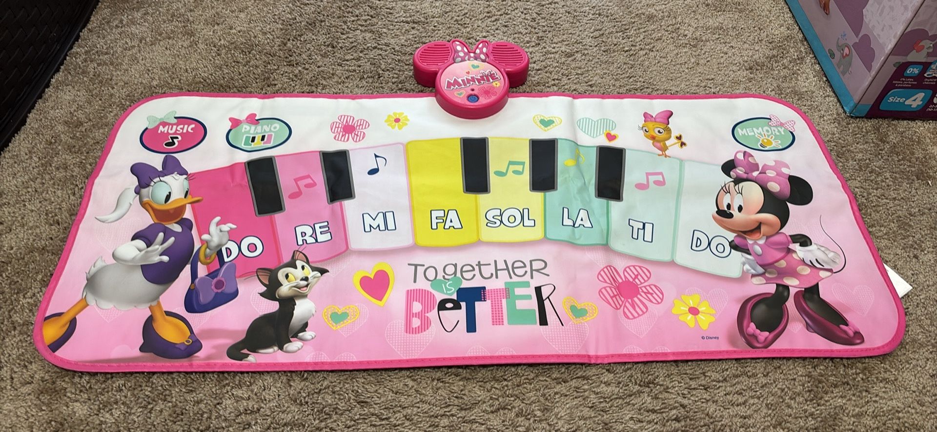 Minnie Mouse Music Mat