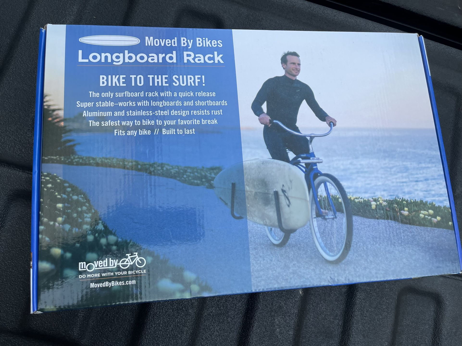 Moved by Bikes Longboard Rack