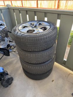 Tire And Rims Set