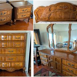 COMPLETE Bedroom Set w queen size bed