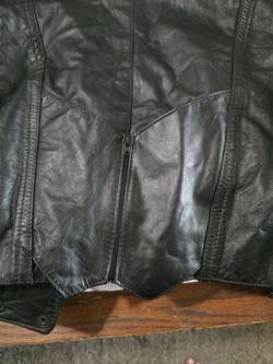 Vintage Black  Med Studed Jacket