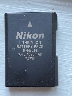 Free Nikon Lithium Ion Battery