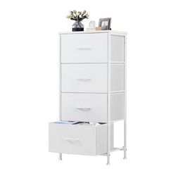 Nightstand with 4 Drawers - Mesita de noche con 4 cajones