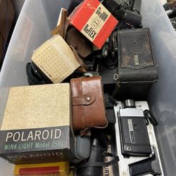 Vintage Estate Antique Camera / Video Film Lot Collection 