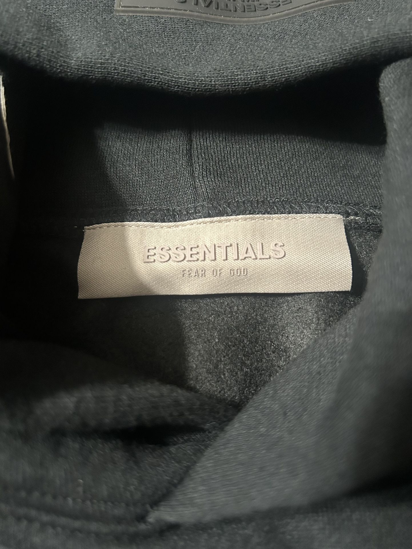 Essentials Hoodies Black