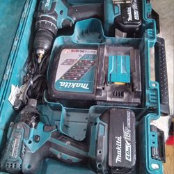 Makita 18 Volt Cordless Drill With Charger