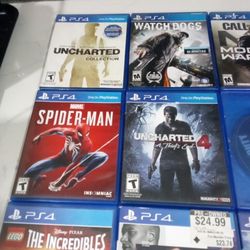 PlayStation 4 Games In Perfect Condition 