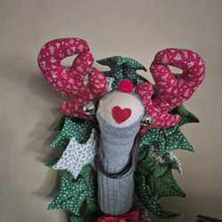 Hand Crafted Wall/Door Christmas Deer 