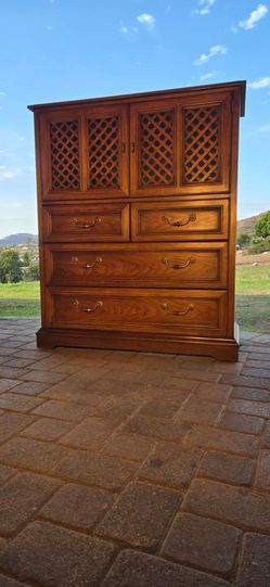 Vintage 1960s Drexel Esperanto 5-Piece Bedroom Set - Mid-Century Spanish Revival