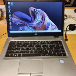 LapTop 7TH. GEN. 💻 HP EliteBook 840 G4 - Intel i5 - Windows 11 - 14". Size 🔌 Work Exellent✔️