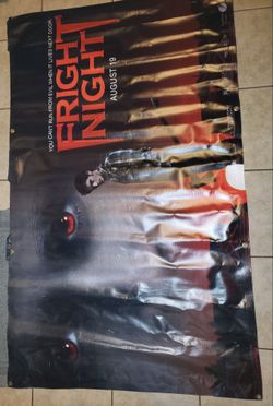 Fright Night Banner (Actual Movie Tarp) - Large