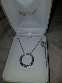 New sterling silver necklace