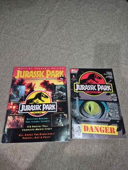 Jurassic park comic/magazine