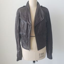 Leather Jacket size S 