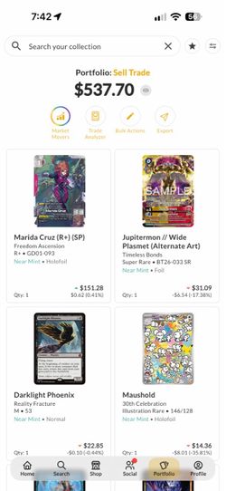 Cards for sale, gundam , pokemon