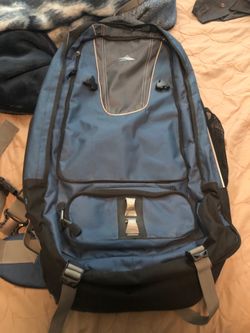 High Sierra hiking backpack