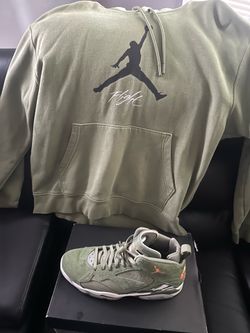 Jordan shoe and Jordan hoodie