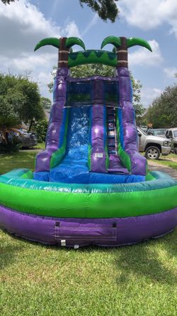 Inflatable Water Slide and Tent