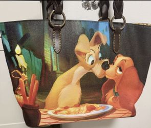 Disney Dooney & Burke Lady And The Tramp Tote