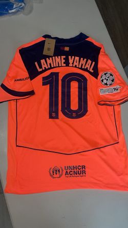 Lamine Yamal Barcelona Champions League jersey ⚽️