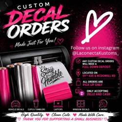 Custom decals