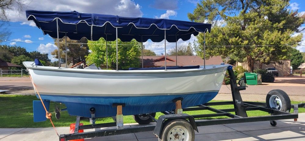2000 DUFFY ALL ELECTRIC BOAT 16' 
