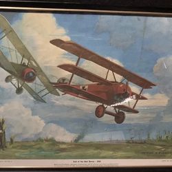 Charles Hubbell Aviation Framed Prints 1970 & 1971