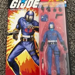 2024 Hasbro GI Joe Classified Series Retro Card Cobra Commander 6" Figure New will