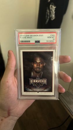 PSA 10 Kanye West 2020 Leaf Decision #342 GEM MT