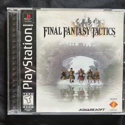 PS1- Final Fantasy Tactics game 