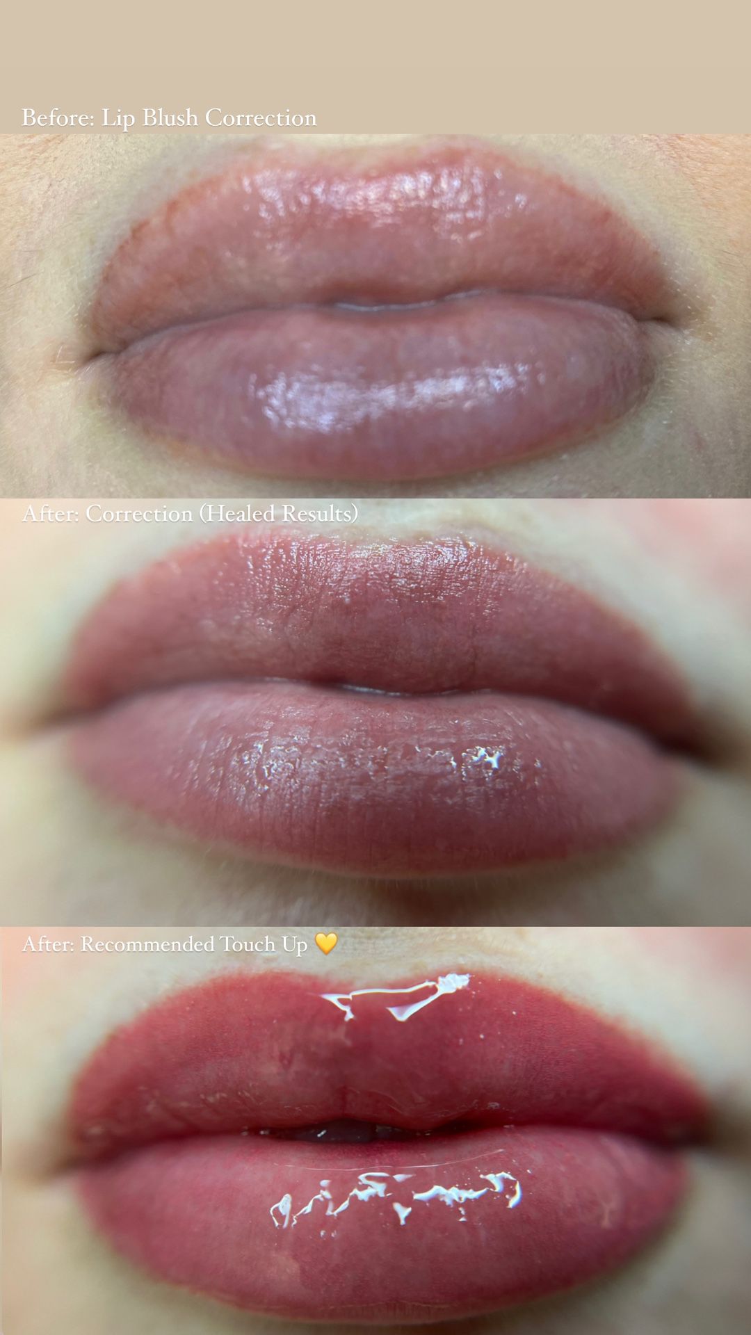Permanent lipstick 