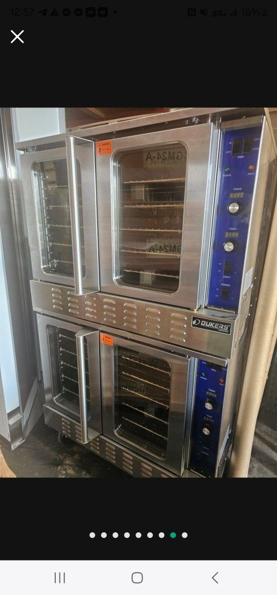 Gas Convection Oven.