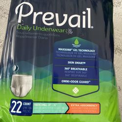 Prevail Adult Incontinence Underwear Small/Youth