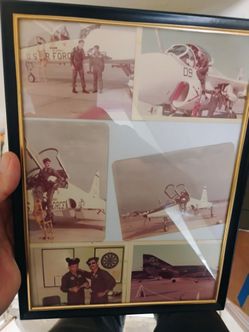 Vintage 1973 Air Force pilot photos lot