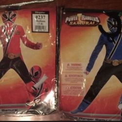 Power Rangers Boys Size 7-8 yrs. Costumes