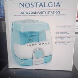 Nostalgia Snow Cone Party Station 